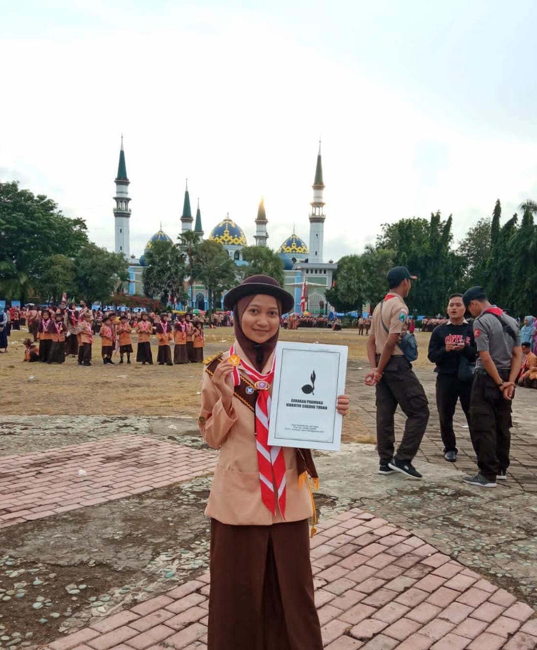 Siti Durrotun Nisa’, Pramuka Penegak Garuda MA Islamiyah Senori