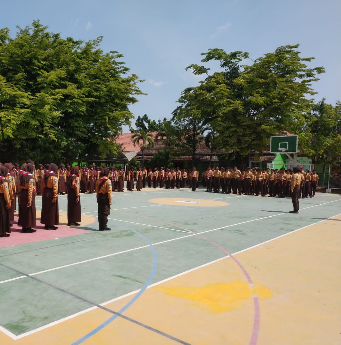 Pramuka wajib SMP Negeri 1 Ngraho