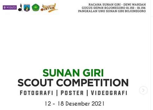 Sunan Giri Scout Competition 2021 : Wadah Menakar Kecakapan Pramuka Penegak dan Pandega dalam Perkembangan Technology Era Pasca Pandemi