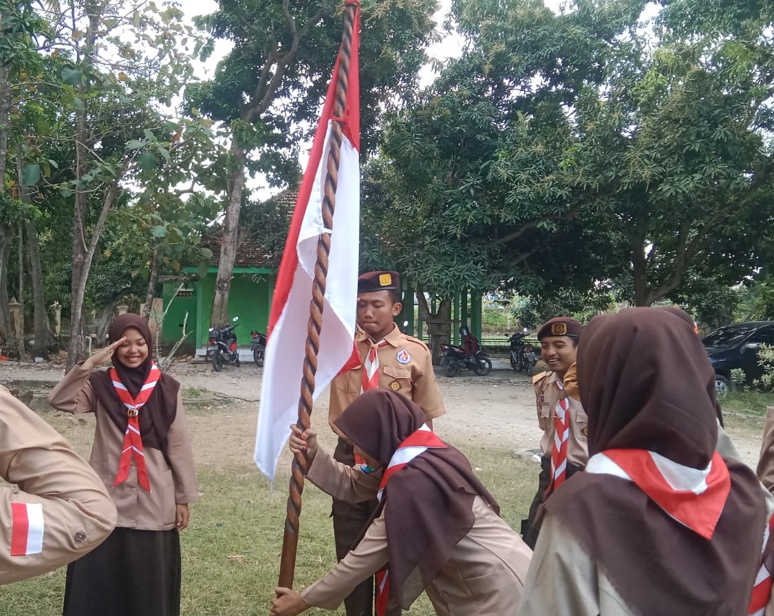 Rutinan Latihan Upacara Pramuka Pandega untuk Menambah Wawasan Pengejawantahan Leadership dan Tupoksi Petugas