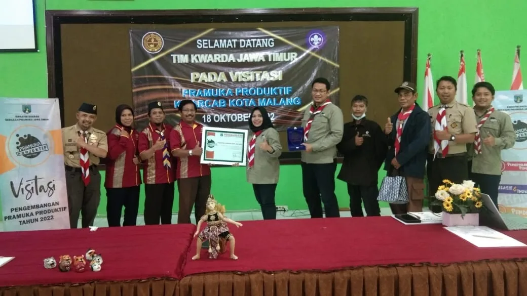 Pramuka Produktif Kwarda Jati Visitasi 8 Kwarcab di Jatim