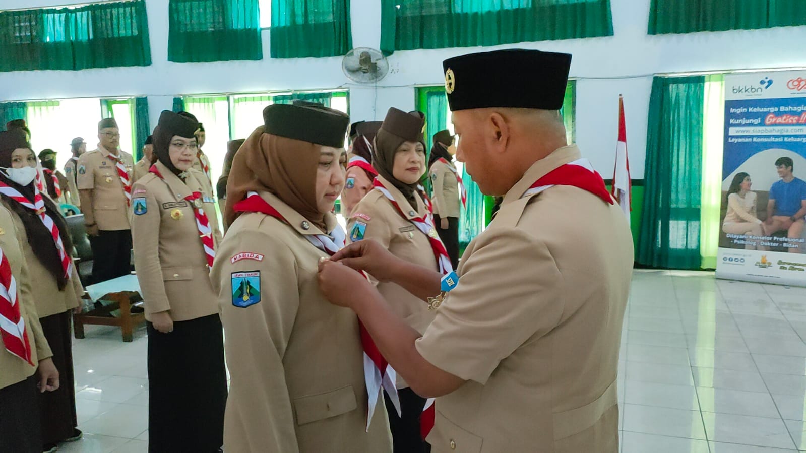 Ketua Kwarda Jatim Lantik Mabi dan Pinsaka Kencana Jawa Timur
