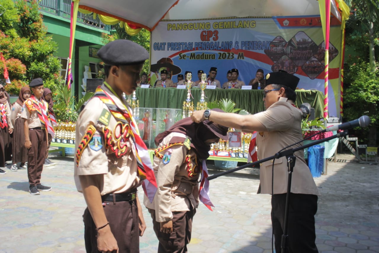 Kwarda Jatim Buka Lomba Pramuka se-Madura