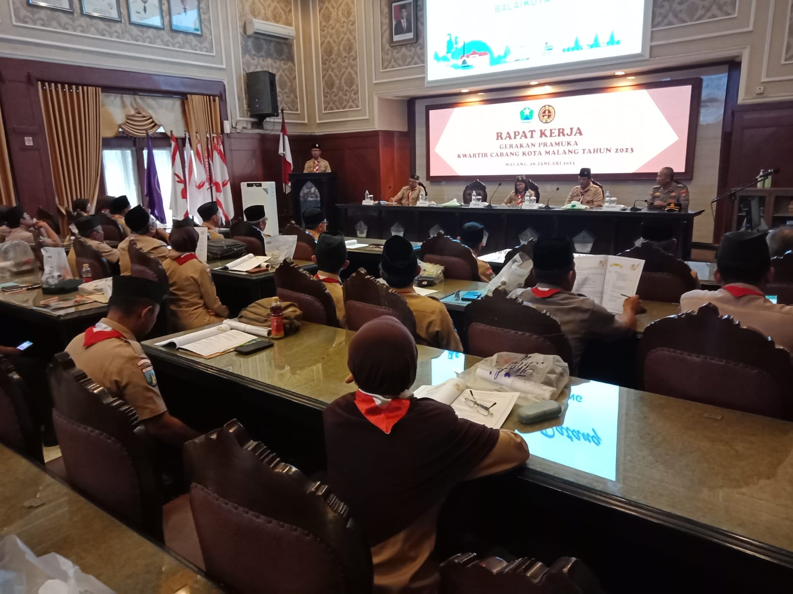 Kwarcab Kota Malang Sukses Selenggarakan Rakercab