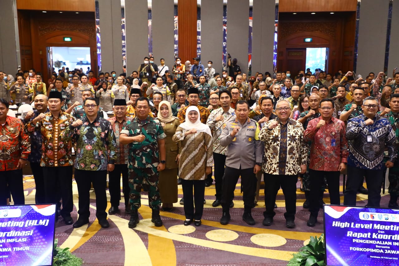 Percepat Pengendalian Inflasi di Jatim Tahun 2023, Gubernur Khofifah Paparkan Tujuh Solusi
