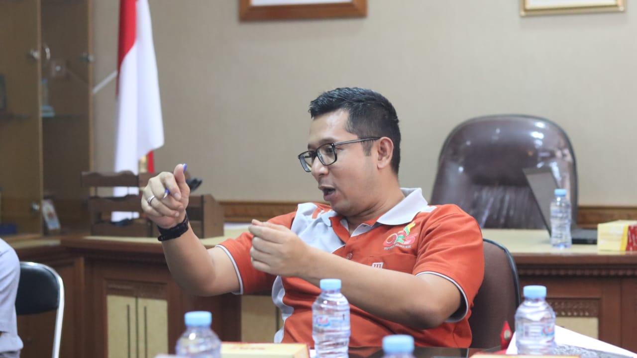 MAKIN SEMARAK, KADISPORA JATIM PIMPIN RAKOR PERSIAPAN JAMBORE JATIM 2023