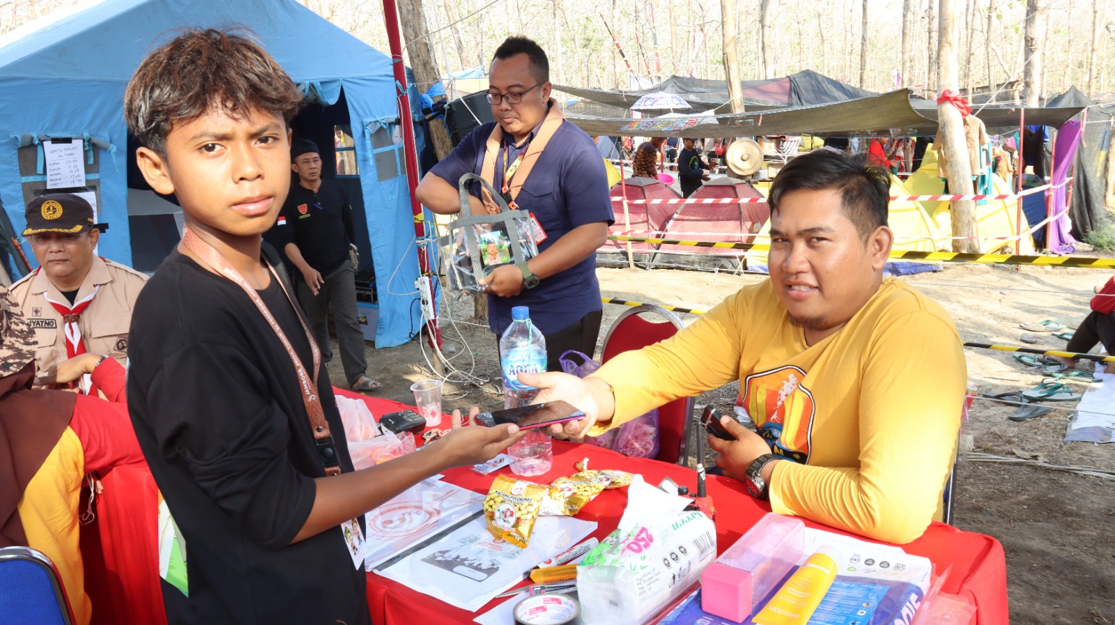 Kerjasama Panitia, Peserta Jambore, Hingga Warga Tuntaskan Kehilangan Barang