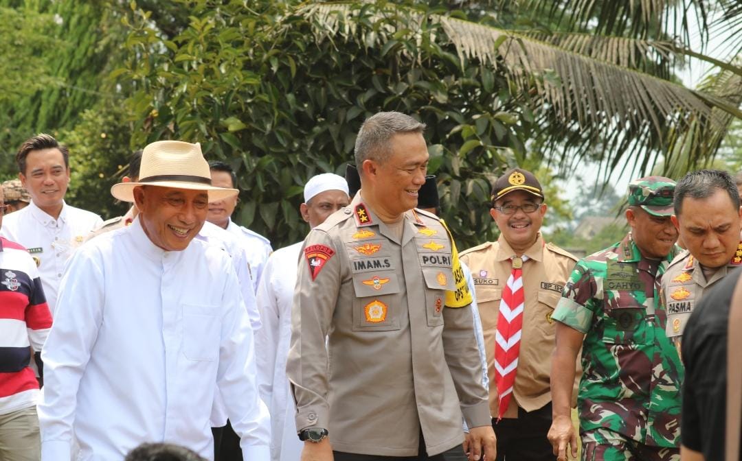 Kolaborasi Stabilitas Keamanan, Ketua Kwarda Jatim Sambut Kapolda Jatim di Jember