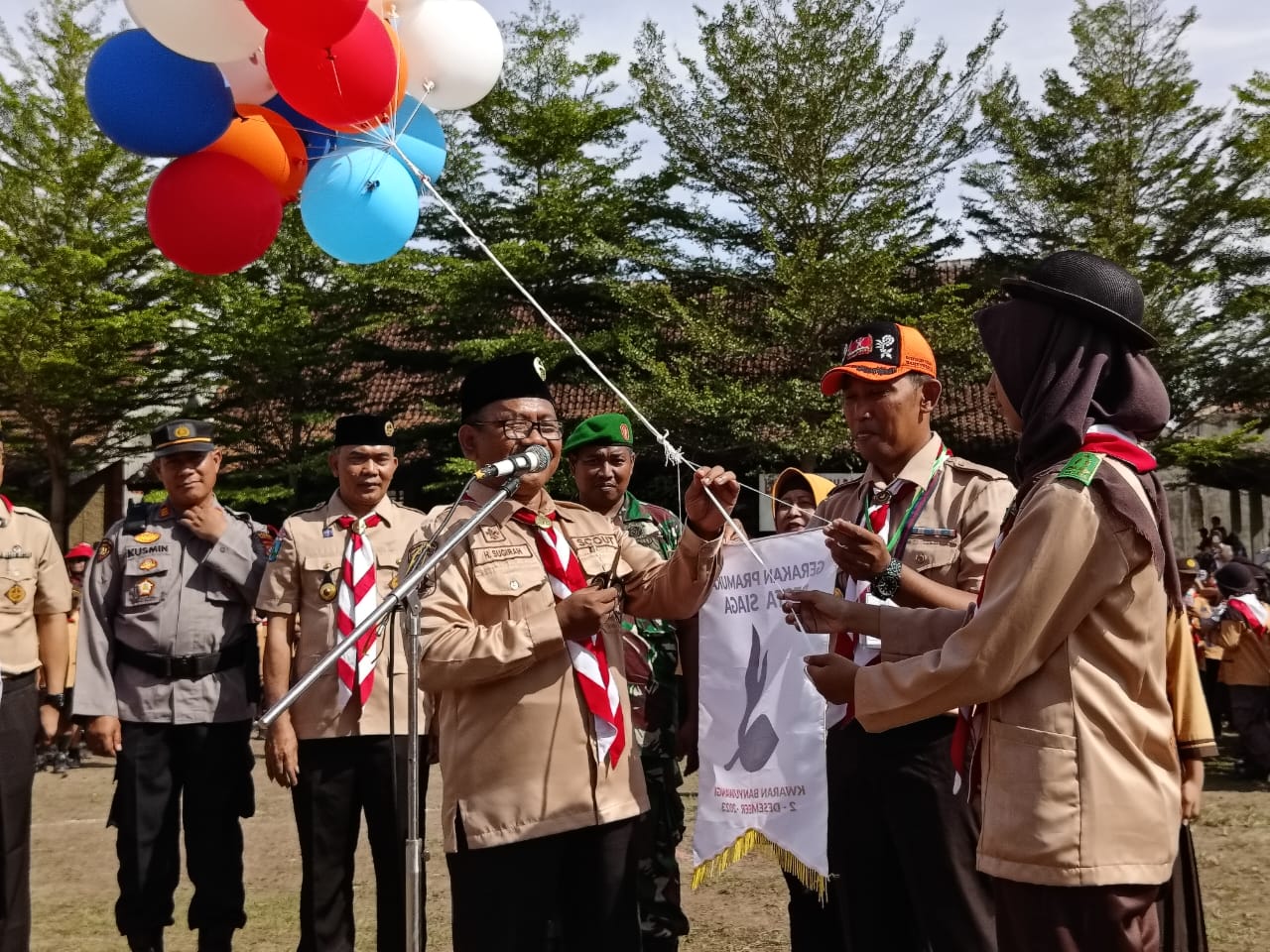 Pesta Siaga 2023 Kwartir Ranting Banyuwangi Angkat Tema SMART