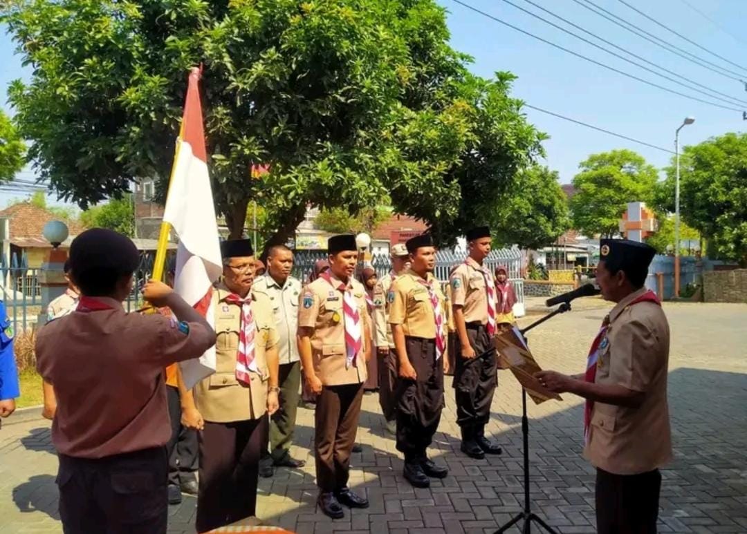 Perkuat Sinergitas, Kwarcab Kota Pasuruan Kukuhkan Saka SAR