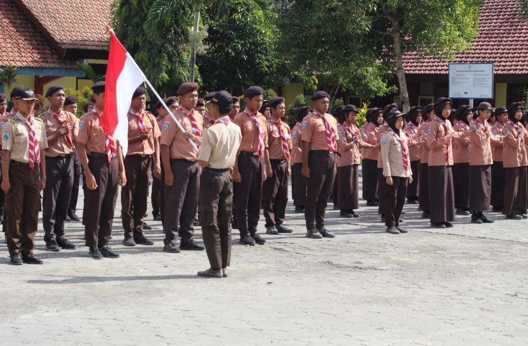 Persami Gugusdepan Banyuwangi 14.303-14.304 SMAN 1 Tegaldlimo Berlangsung Sukses