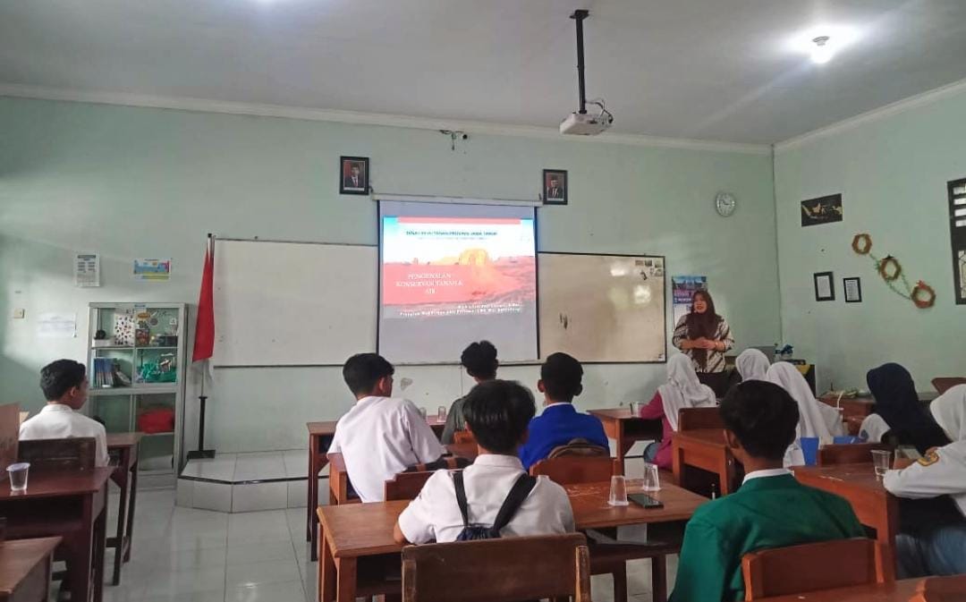 Saka Wanabakti Banyuwangi Barat Gelar Pelatihan Konservasi Tanah dan Air
