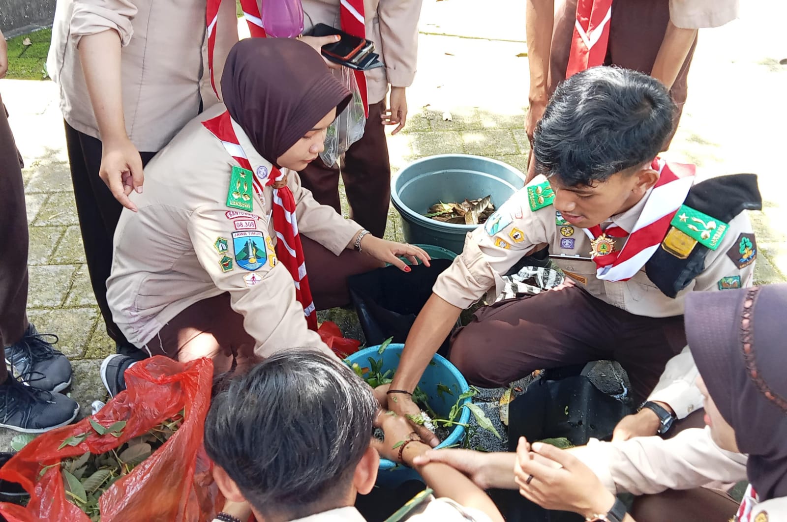 Raimuna Ranting Singojuruh 2024 Perkuat Persaudaraan Pramuka Penegak