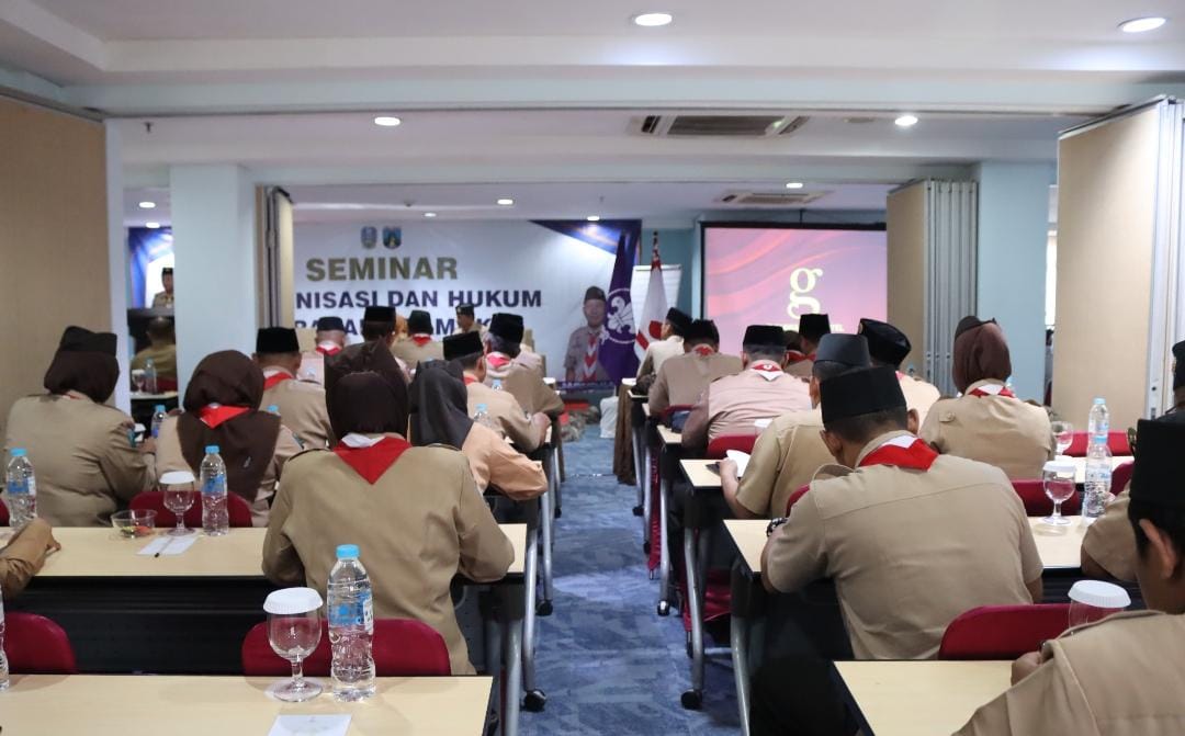 Kwarda Jatim Selenggarakan Seminar Orgakum, Perkuat Peran Gerakan Pramuka