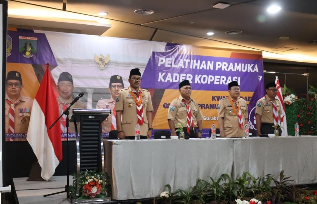 Perkuat Kemandirian Kwartir, Kwarda Jatim Selenggarakan Pelatihan Pramuka Kader Koperasi