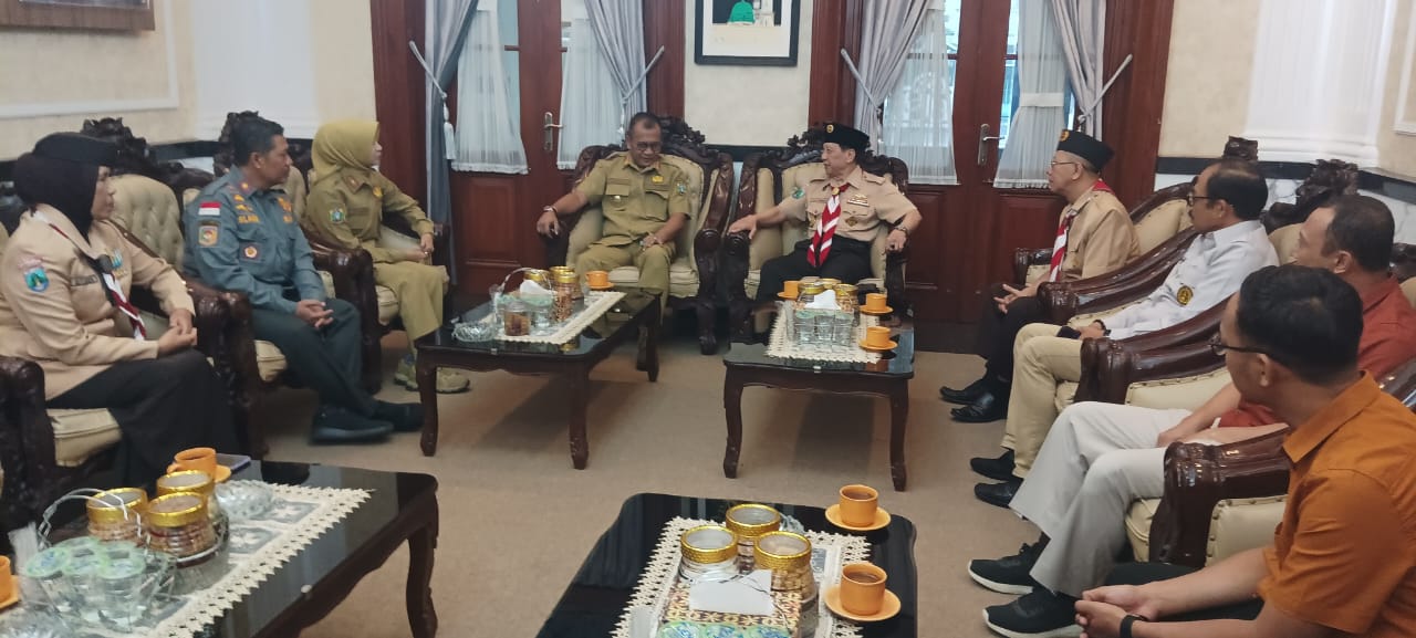 Audiensi Kwarda Jawa Timur Dengan Pj Bupati Bondowoso: Membangun Sinergi Untuk Masa Depan Generasi Muda Bondowoso Melalui Pendidikan Kepramukaan