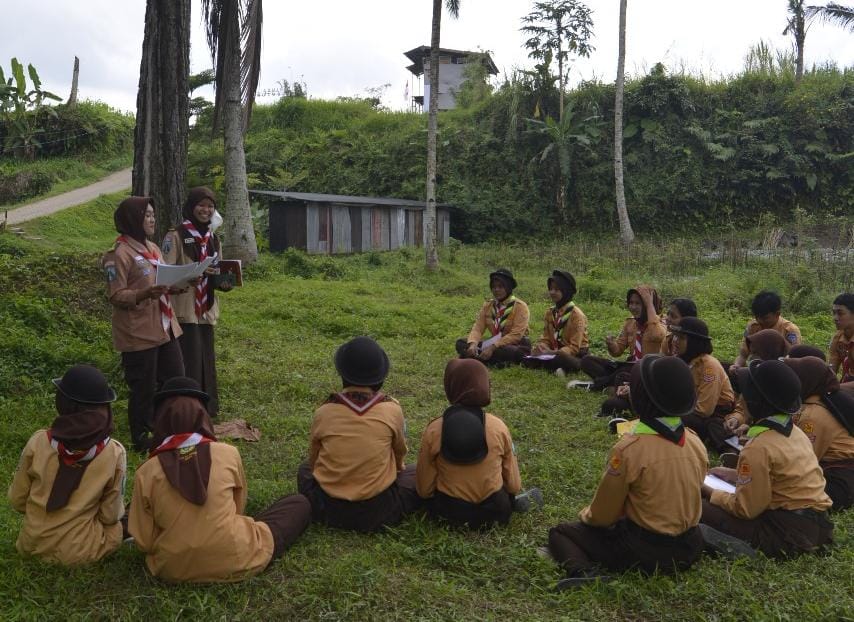 Saka Wanabakti Wong Agung Wilis Gelar Camporee 2 di Bumi Perkemahan Jeongmara