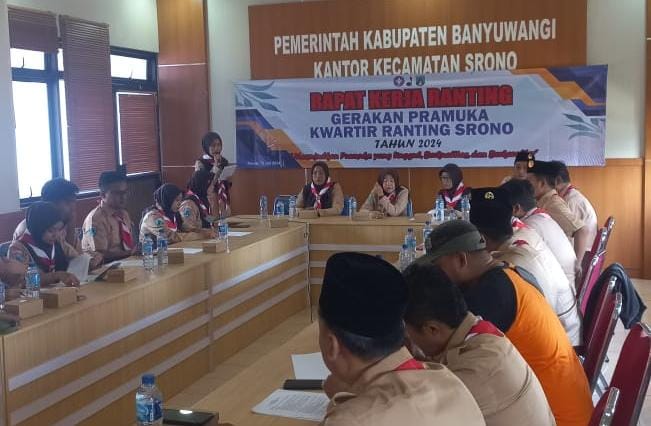 Kwarran Srono Gelar Rapat Kerja Perkuat Sistem Keorganisasian