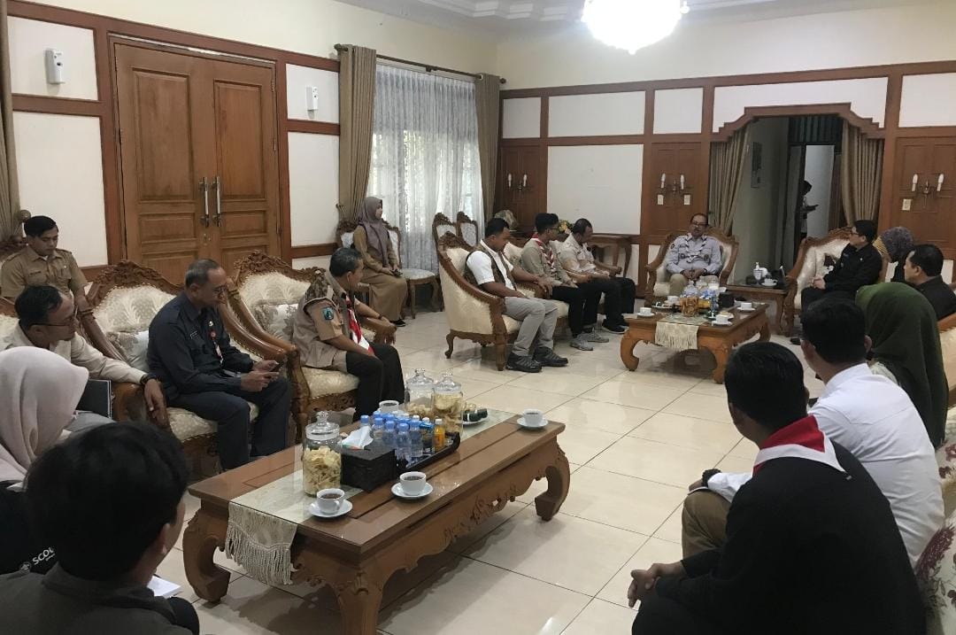 Persiapkan Perkemahan Antar Satuan Karya Pramuka Tingkat Daerah, Kwarda Jatim Audiensi dan Survey Lokasi Kegiatan