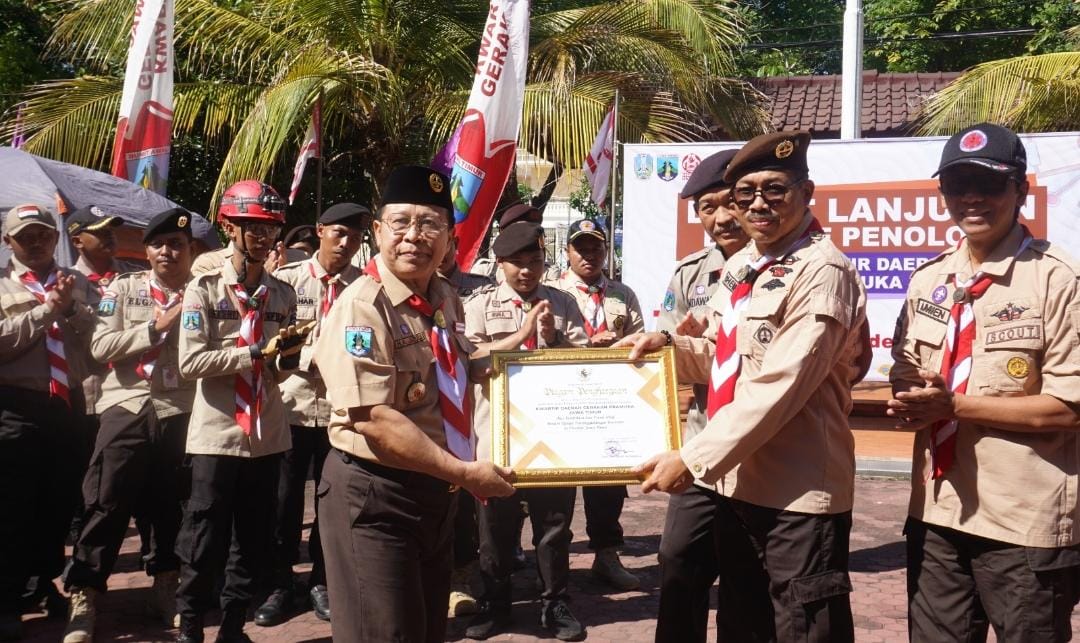 Diklat Lanjutan Brigade Penolong Kwarda Jatim Tingkatkan Kemampuan Medical First Responder Anggota