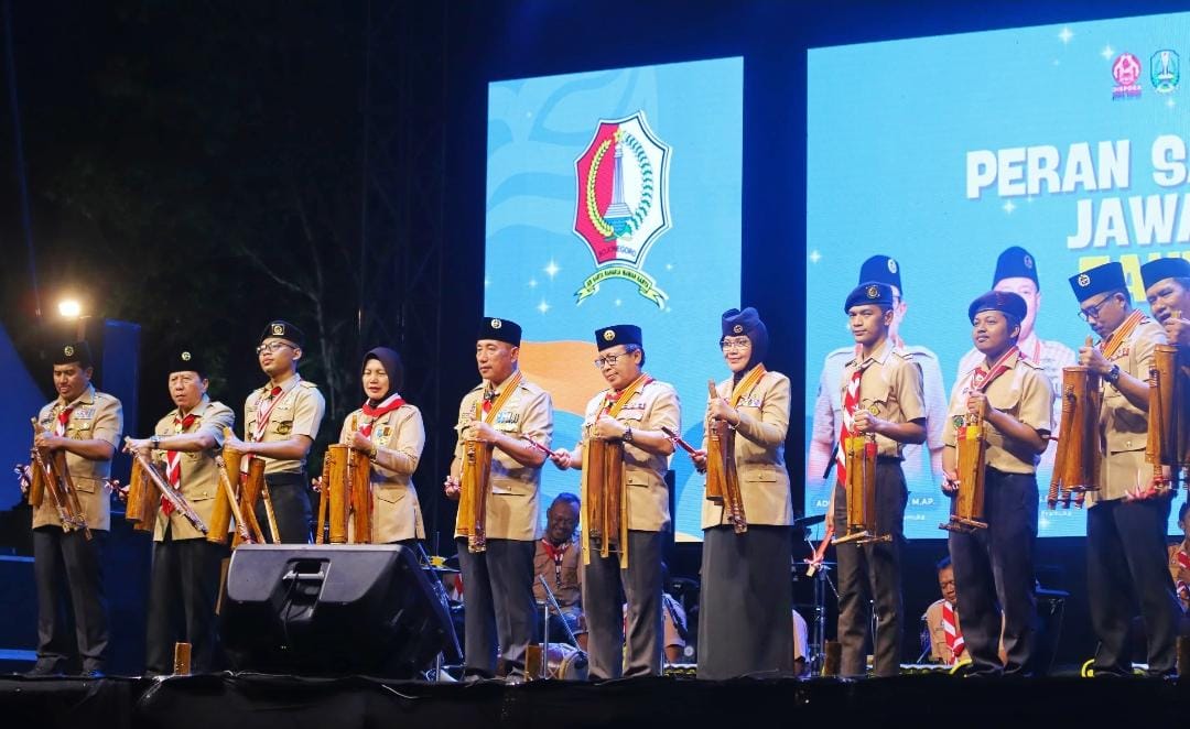 Ketua Kwarda Jatim Buka Peran Saka Daerah, Ajak 2.500 anggota Saka Giat Belajar dan Berlatih untuk Menjadi Air Kehidupan