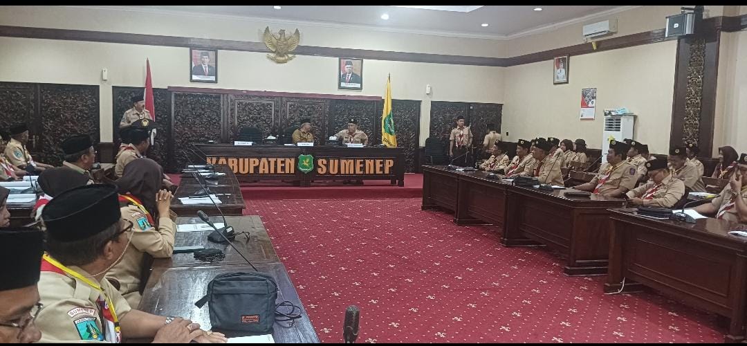 Musyawarah Cabang Gerakan Pramuka Sumenep Memilih Kader Terbaik Menjadi Ketua Kwarcab Sumenep