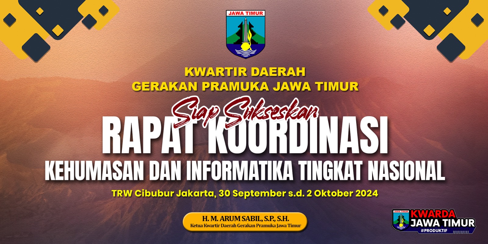 Kwarda Jatim Delegasikan Peserta, Siap Sukseskan Rakor Kehumasan dan Informatika Tingkat Nasional 2024