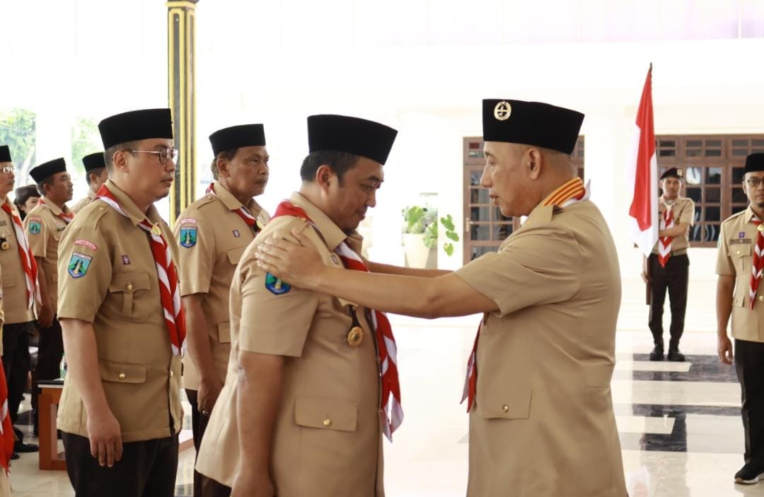 Ketua Kwarda Jatim H.M. Arum Sabil Melantik Pj Bupati Jombang sebagai Ketua Mabicab, Dorong Lahirnya Generasi Penemu dan Pencipta