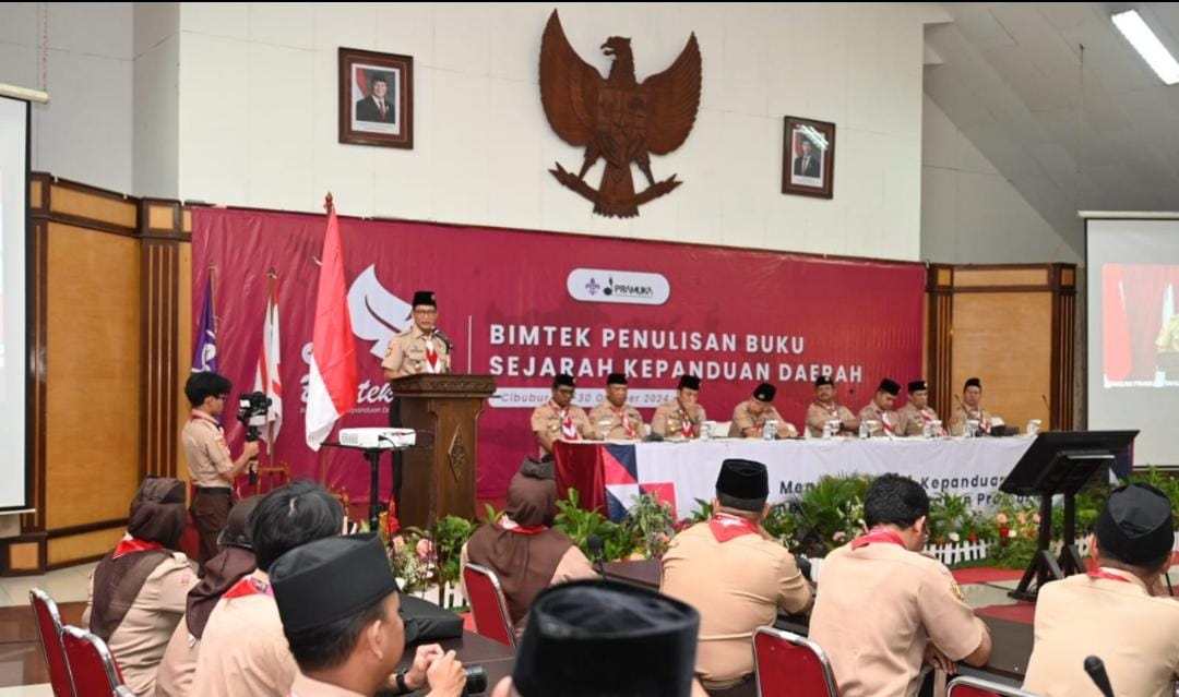 Ketua Kwarnas Buka Bimtek Penulisan Buku Sejarah Kepanduan Daerah, Kak Buwas : Mari Tuliskan Sejarah Gerakan Pramuka Yang Benar