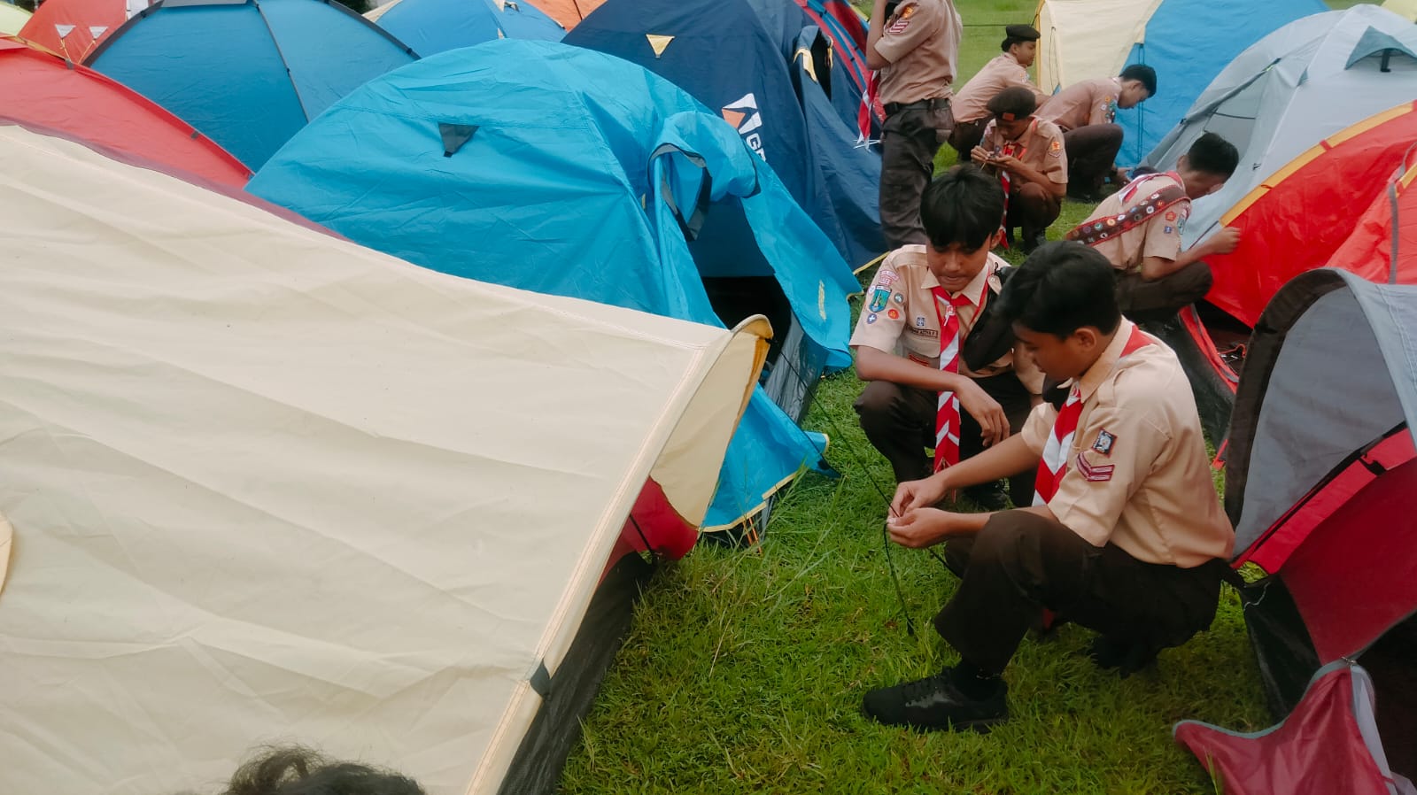 Kwarcab Kediri Cetak Pemimpin melalui Gladian Pimpinan Regu Penggalang