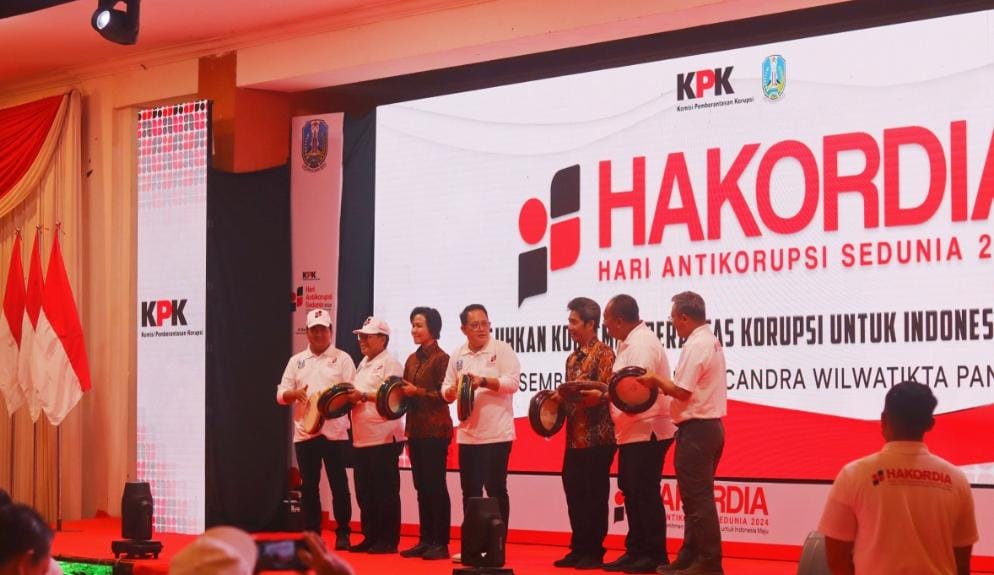 Kwarda Jatim Sukseskan Kegiatan Peringatan Hari Anti Korupsi Sedunia Tahun 2024
