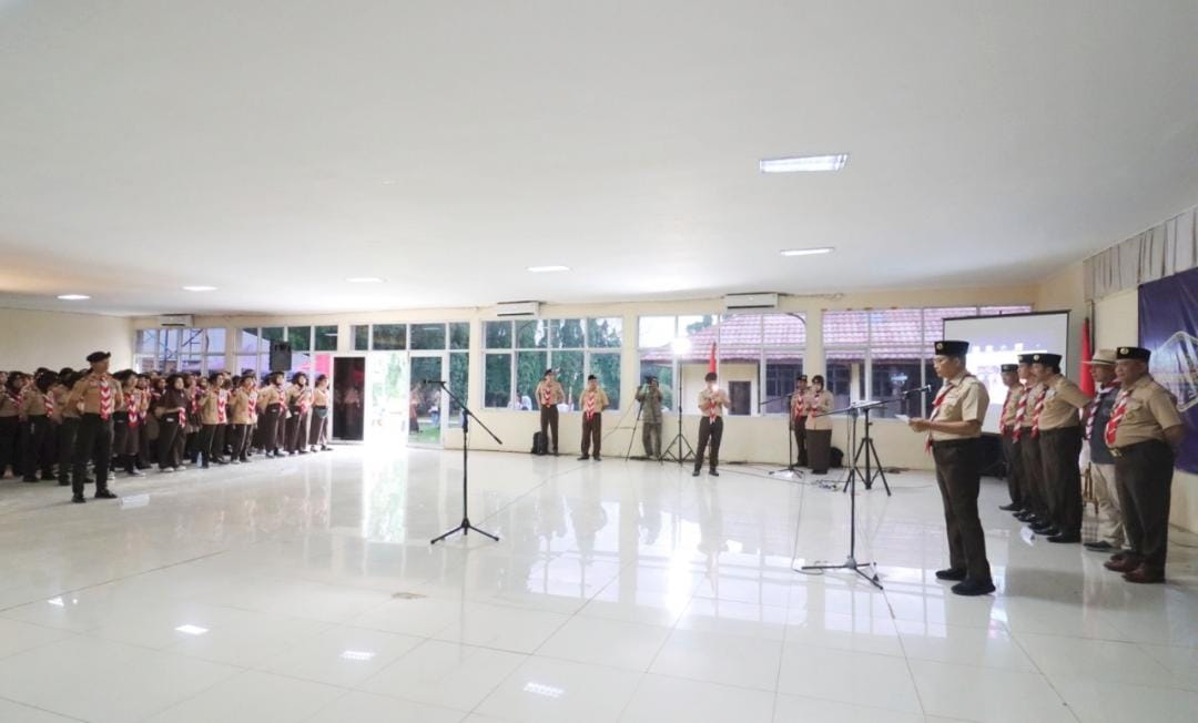 Kwarnas Gerakan Pramuka Berangkatkan 224 Peserta Kontingen Indonesia Pada Jambore Nasional Malaysia