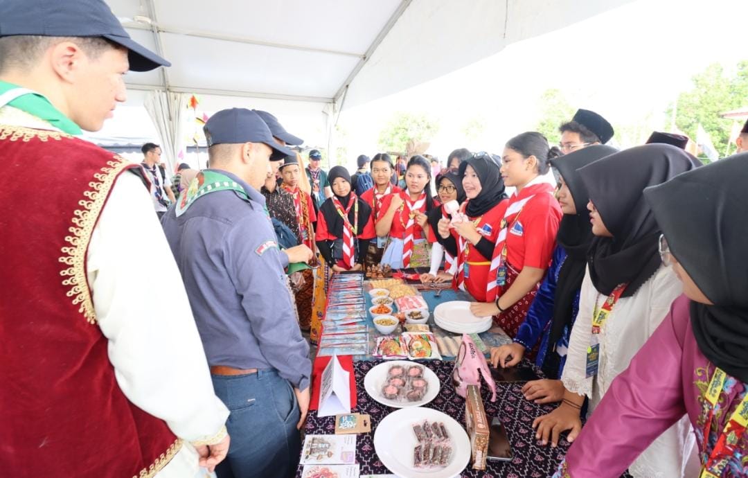 Luar Biasa Stand Pameran Budaya Kontingen Indonesia Ramai Pengunjung Berbagai Negara