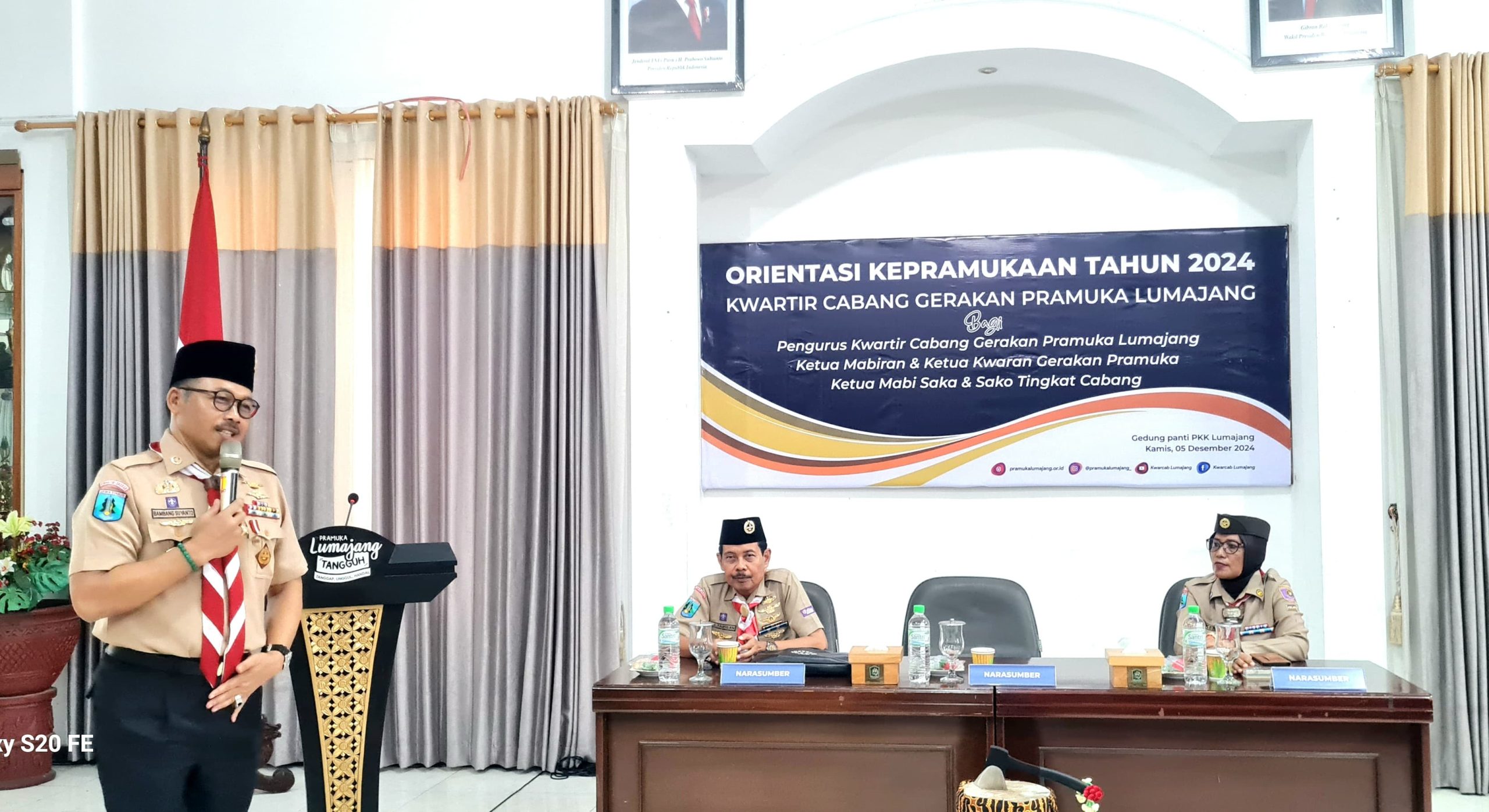 Kwarda Jatim Kuatkan Orientasi Kepramukaan Majelis Pembimbing Gerakan Pramuka Lumajang