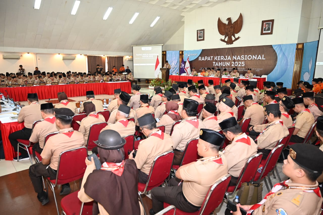 Ketua Kwarnas Resmi Buka Rapat Kerja Nasional 2025, Amanatkan Selalu Tingkatkan Koordinasi dan Sinergi