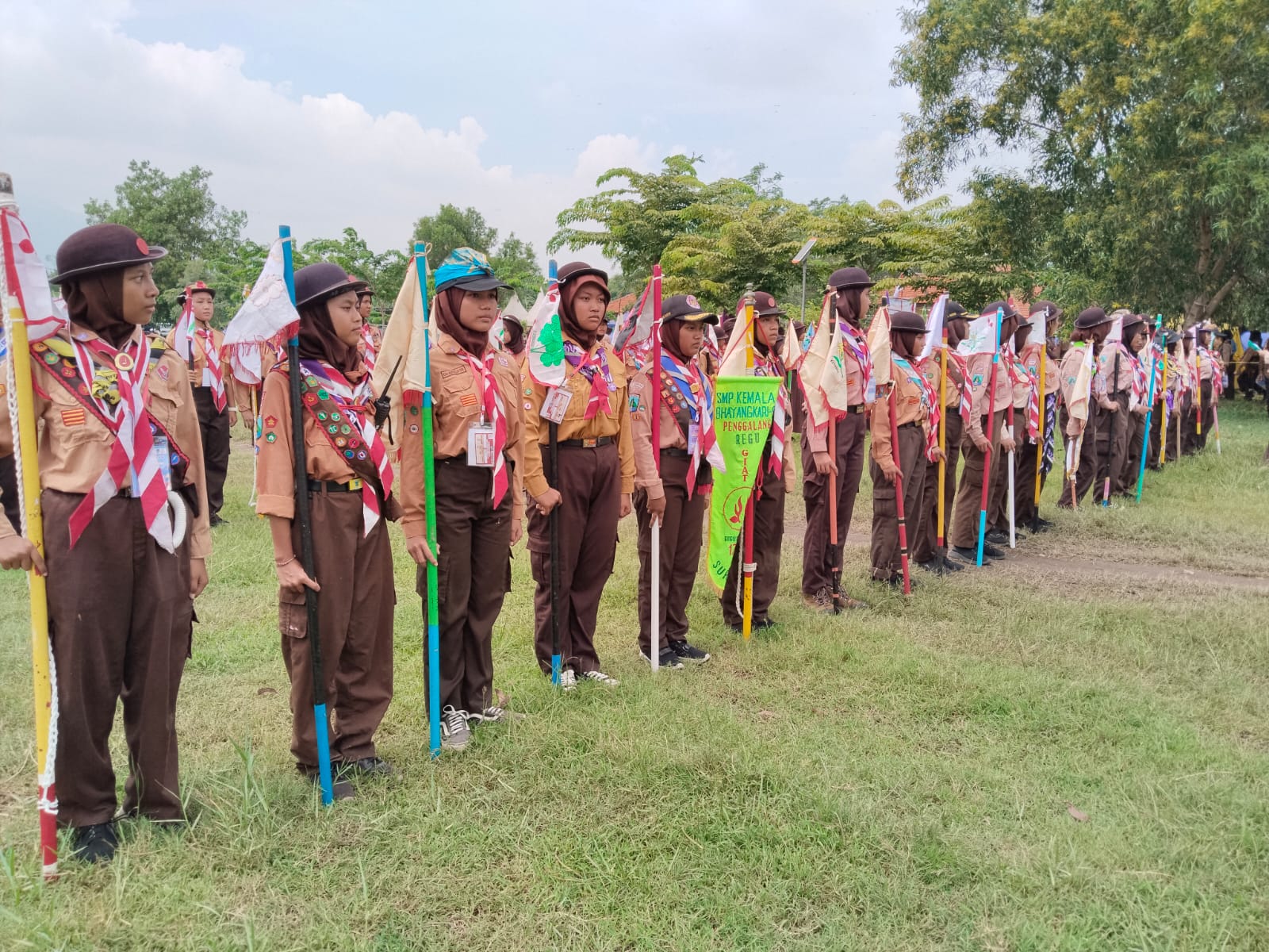 Regu Pramuka Penggalang se Surabaya Bersaing Raih Prestasi Lomba Tingkat III di Buper Sidoarjo