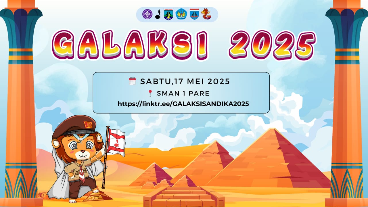 Pramuka SMA Negeri 1 Pare Kediri Selenggarakan Galaksi, Ajang Kompetisi Produktif Bagi Pramuka Penggalang