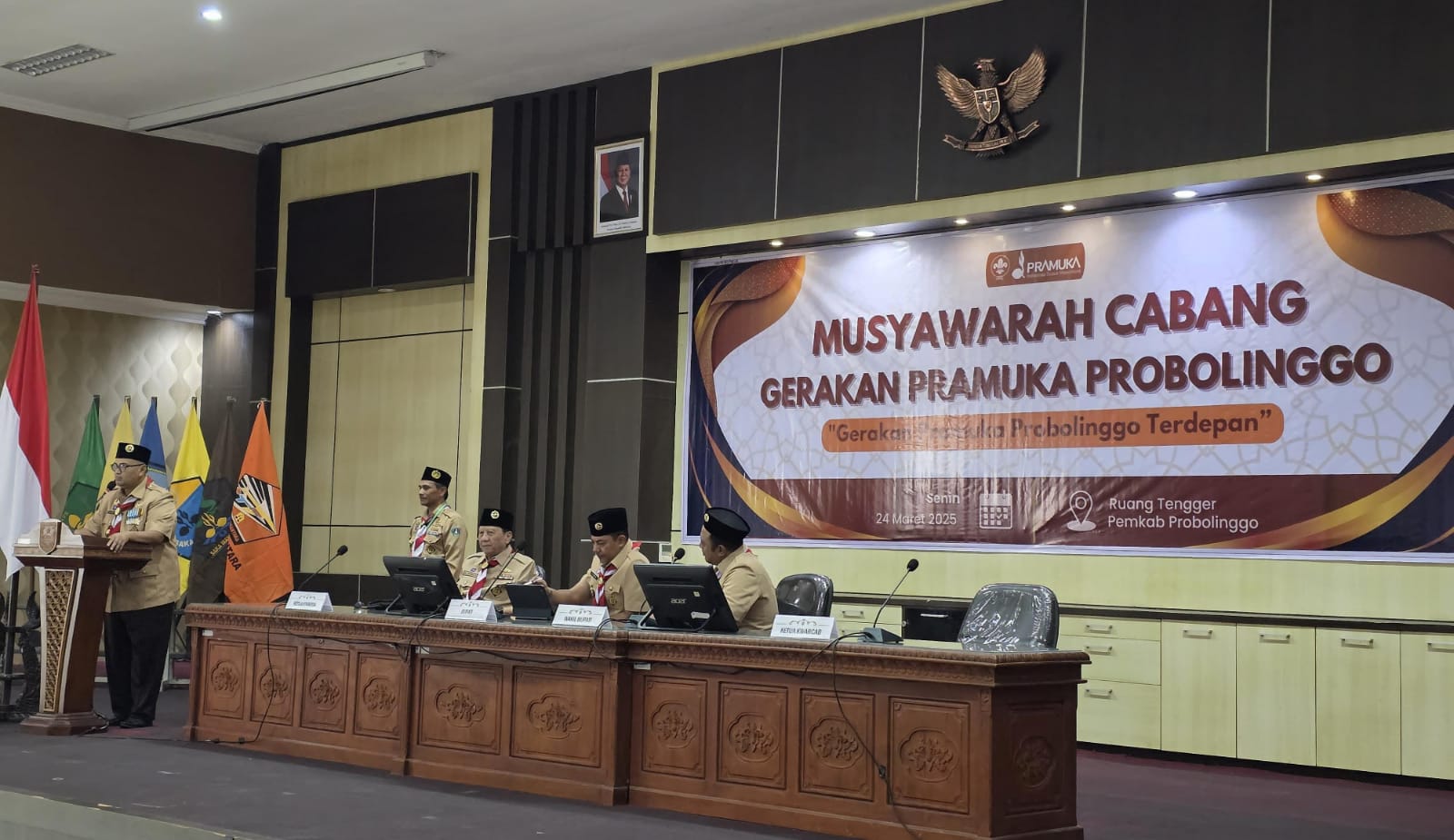 Gerakan Pramuka Probolinggo Selenggarakan Musyawarah Cabang Wujudkan Pramuka Kuat dan Mandiri