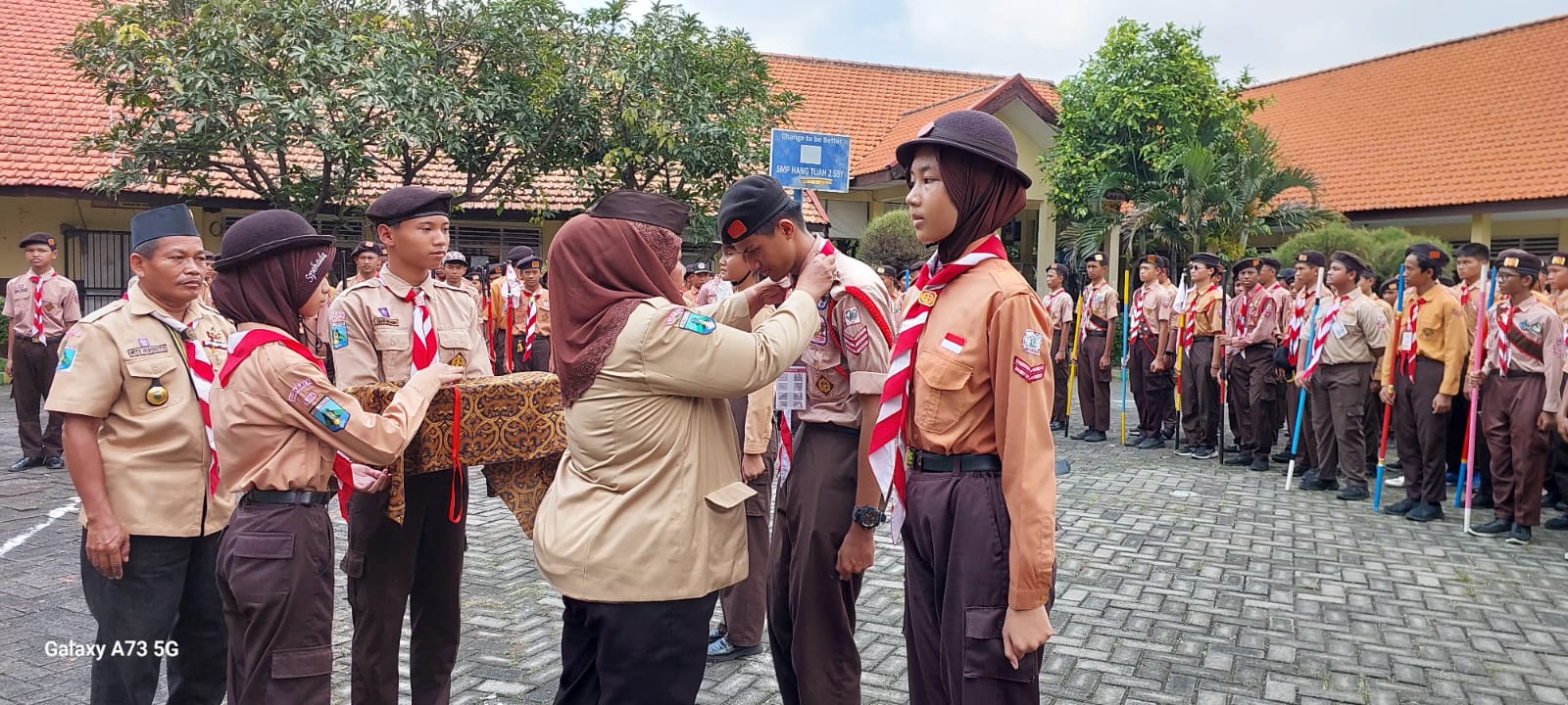 Kwarcab Surabaya Gembleng Hampir 500 Pramuka Calon Penggalang Garuda