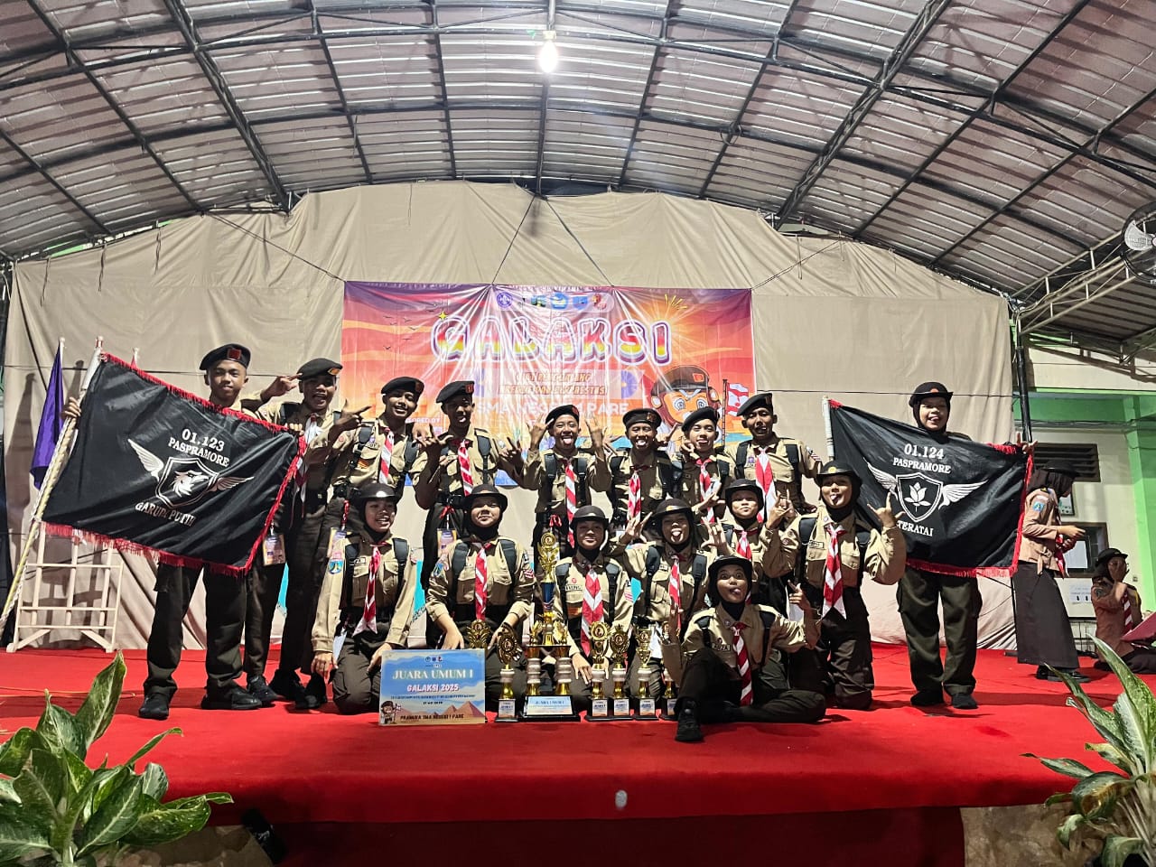 Paspramore Juara Umum Galaksi Sandika 2025