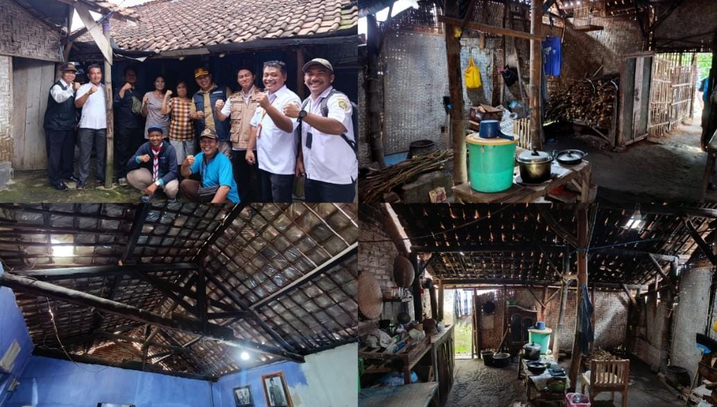 Ibu Sumini, Tuna Wicara Asal Tulungagung Bahagia Terima Bantuan Pemugaran Rumah dari Kwarda Jatim