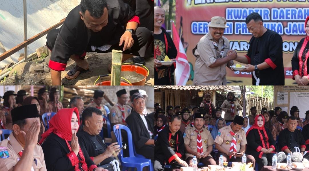 Bupati Ponorogo Resmikan Pembukaan Perkemahan Wirakarya Jawa Timur di Kwarcab Ponorogo