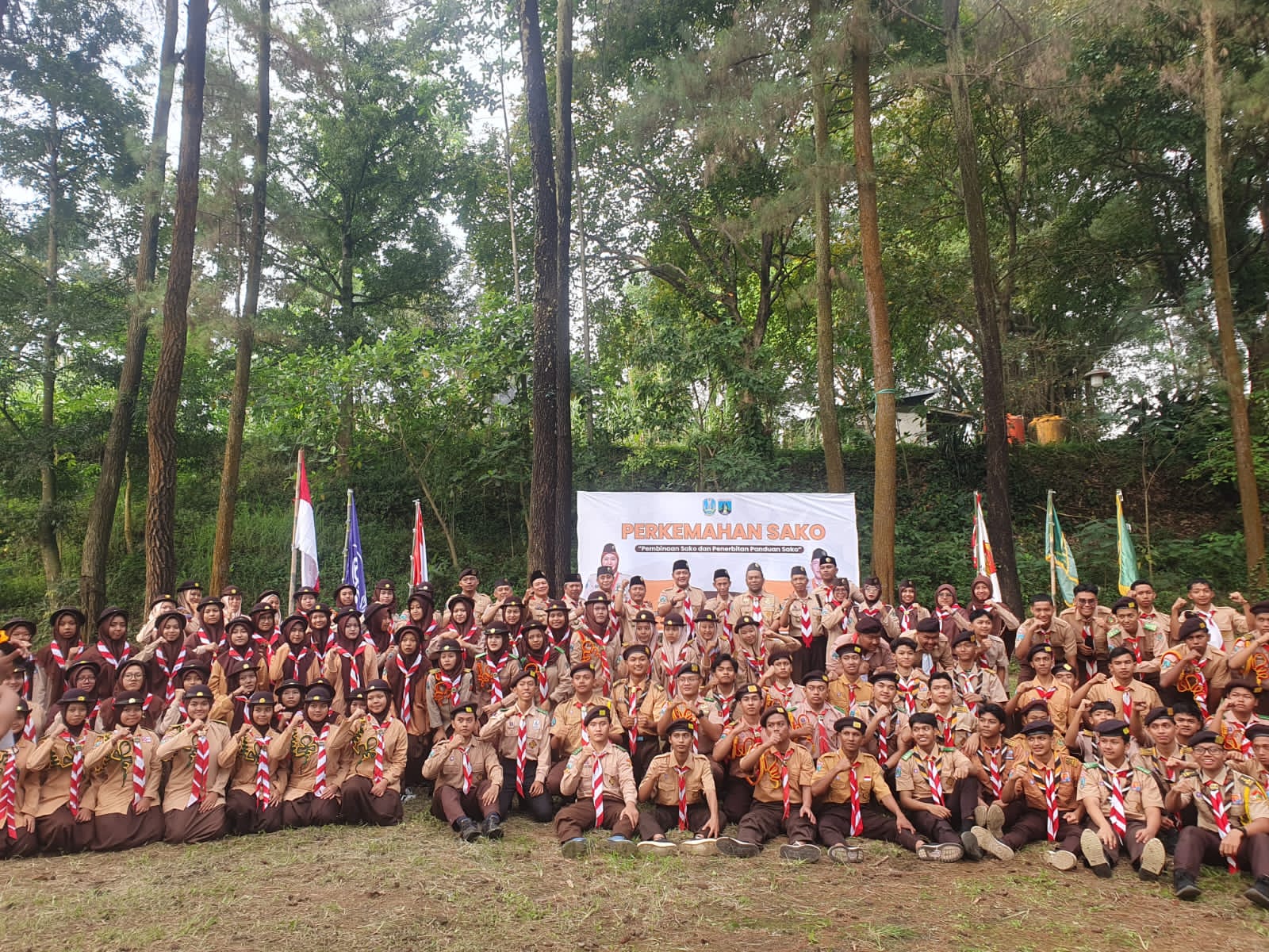 Cetak Generasi Tangguh, Kwarda Jatim Gelar Perkemahan Antar Satuan Komunitas Gerakan Pramuka se Jawa Timur