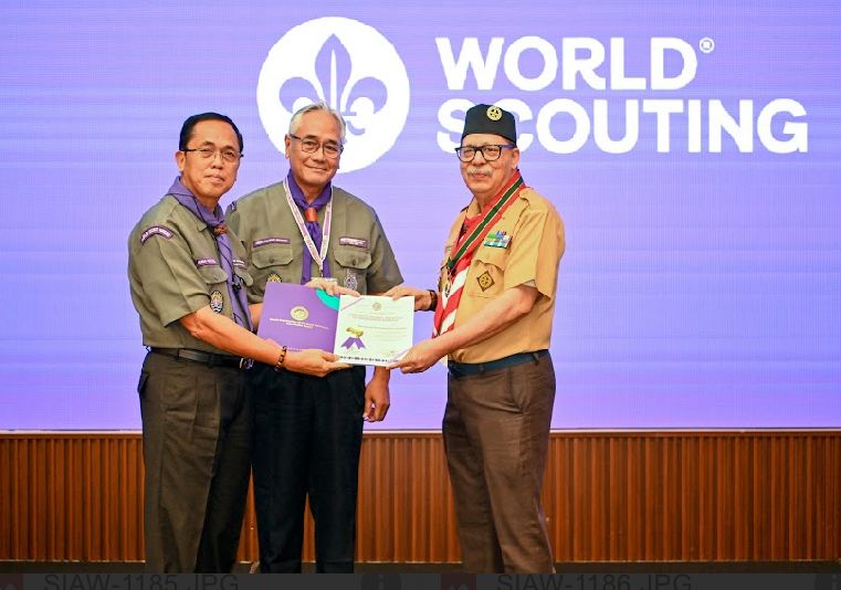 Pembina Pramuka Indonesia Raih Penghargaan Tertinggi Asia-Pasifik