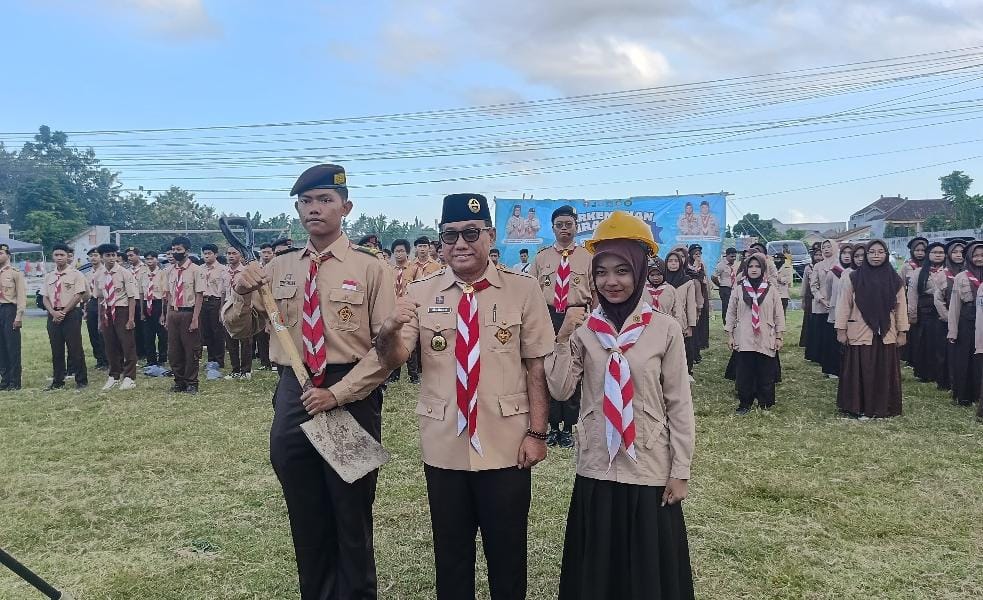 Perkemahan Wirakarya Jatim 2025 di Banyuwangi Resmi Dibuka, Fokus Bedah Rumah Tak Layak Huni