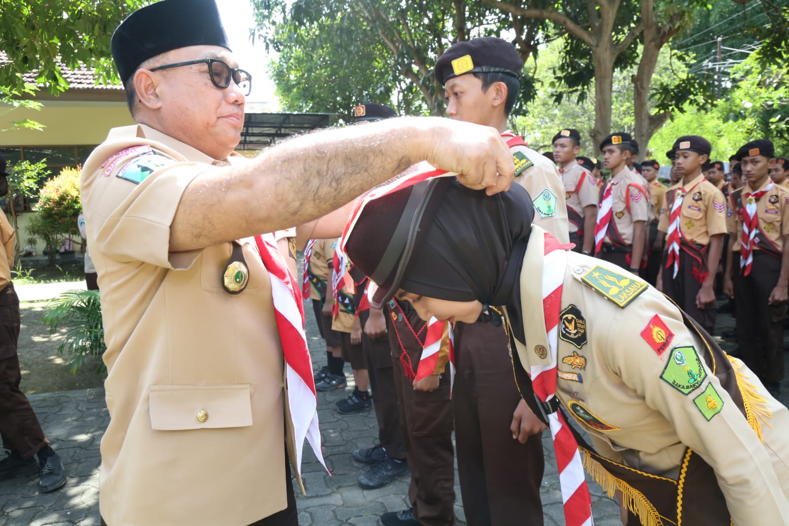 Ratusan Pramuka Banyuwangi Dikukuhkan sebagai Pramuka Garuda, Tingkatan Tertinggi dalam Gerakan Pramuka