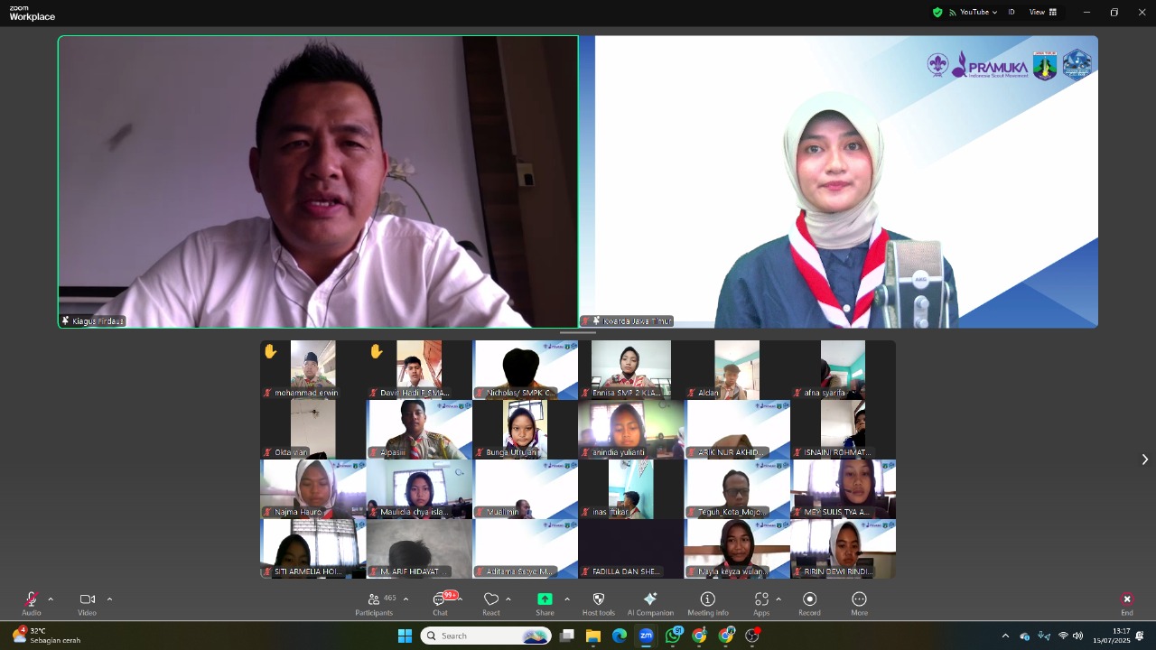 Kwarda Jatim Gelar Pelatihan Pramuka Jurnalis 2025, Diikuti 1.020 Peserta Se-Indonesia
