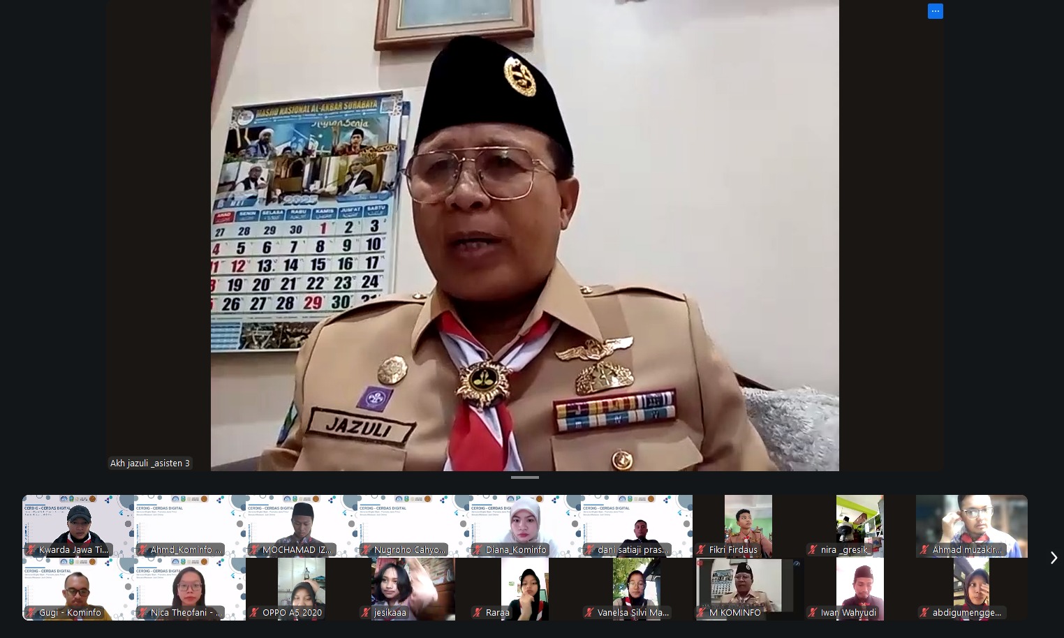 Siap Cegah Judi Online, Ratusan Pramuka Jawa Timur Antusias Ikuti Edukasi Cerdig