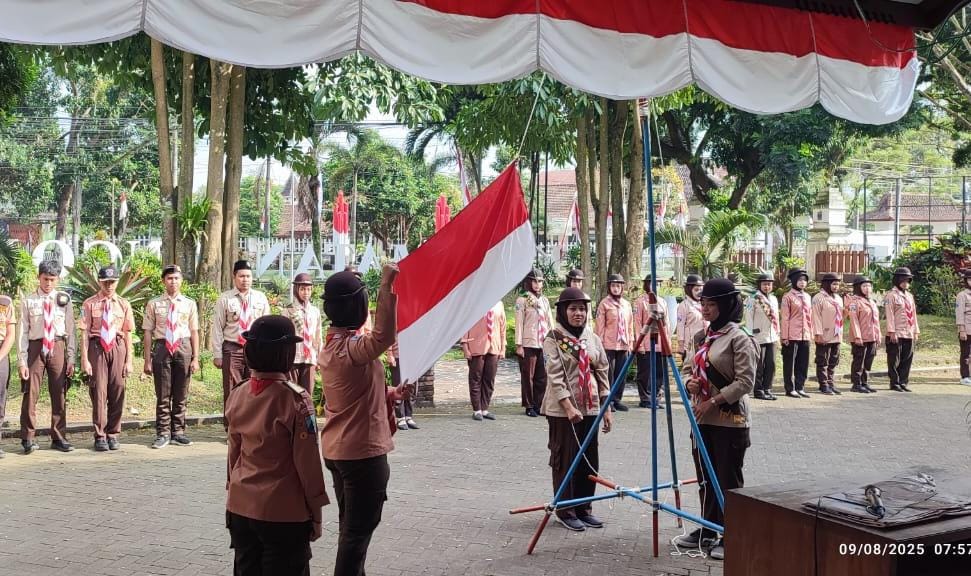 Gelar Dianpinsat, Salah Satu Keseriusan Kwarran Singojuruh dalam Membina Anggota Muda