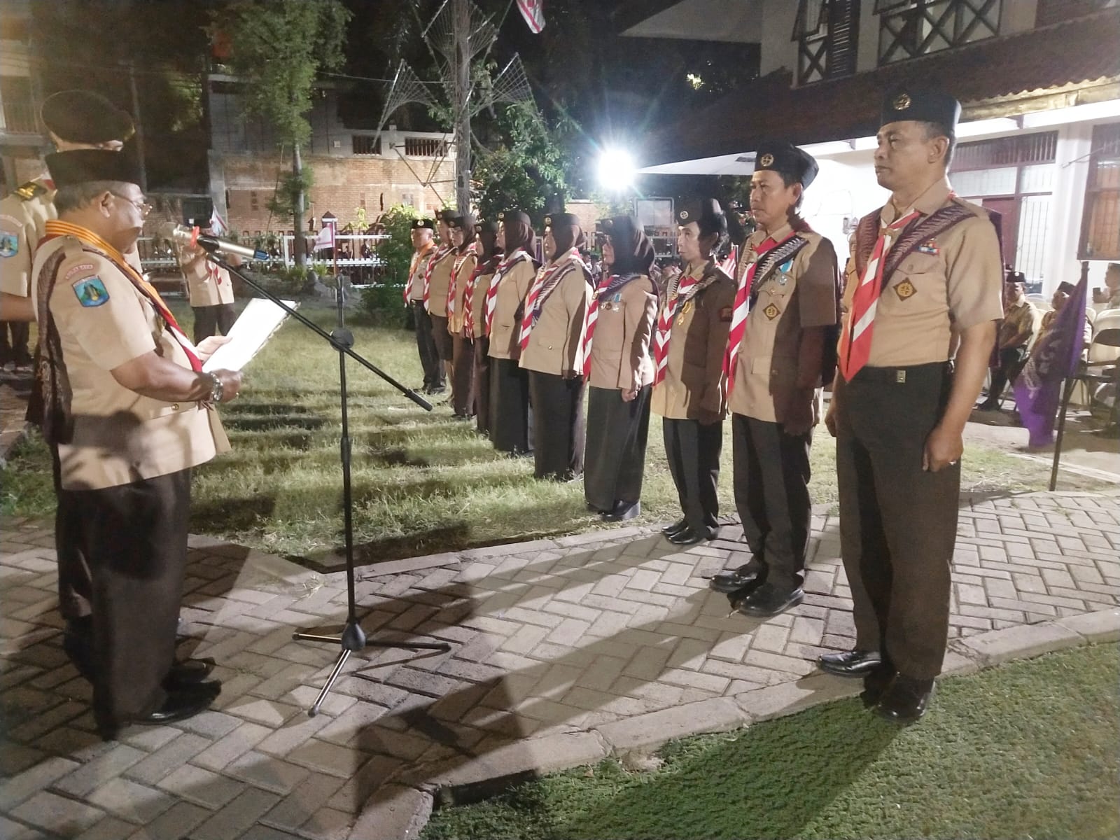 Pramuka Surabaya Gelar Apel Ulang Janji, Kukuhkan Semangat dan Beri Penghargaan